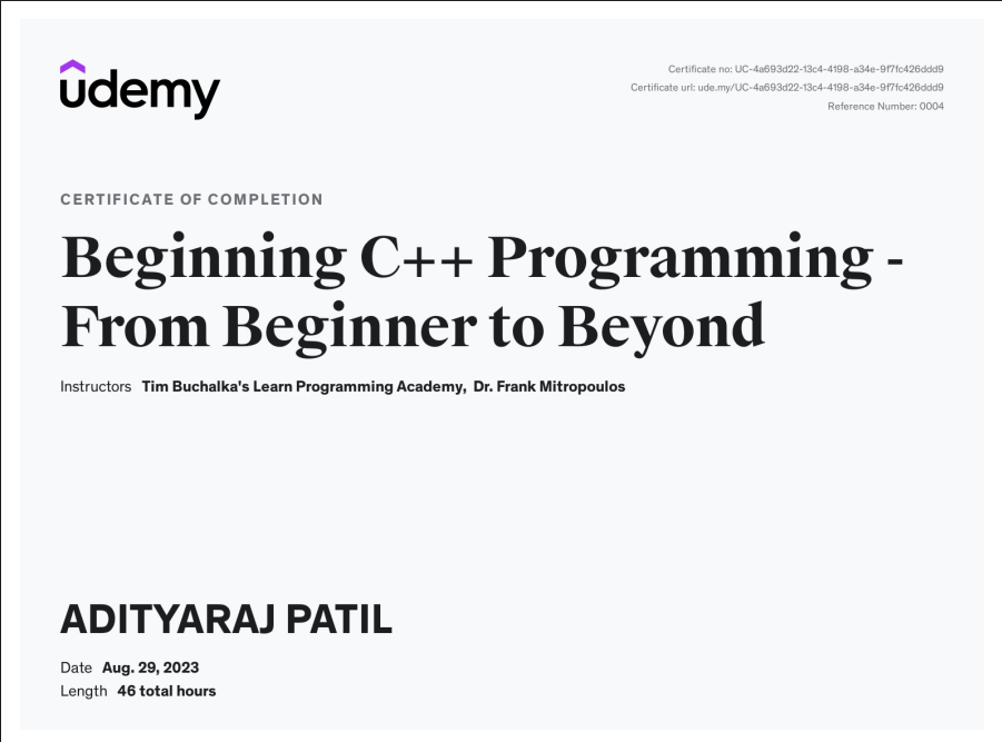 JavaScript Advanced Certificate